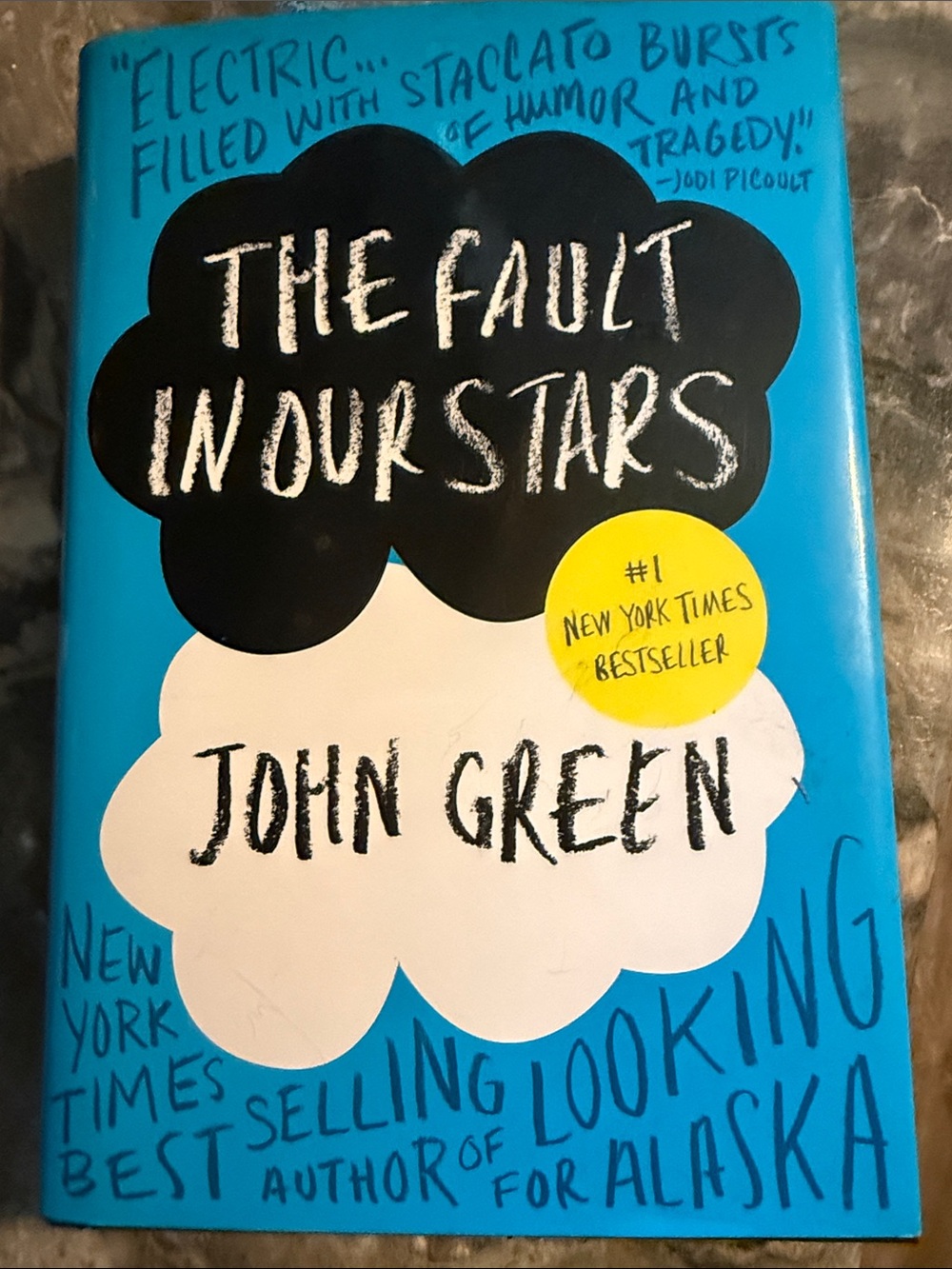 The Fault in Our Stars by John Green Hardback book